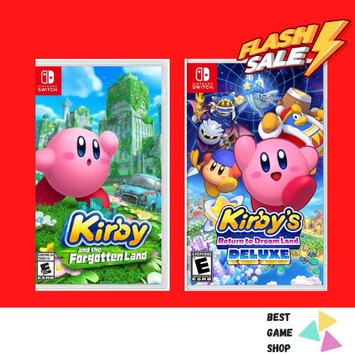 Kirby And The Forgotten Land Nintendo Switch Kirby’s Return to Dream Land  Deluxe Nintendo Switch (มือ1)