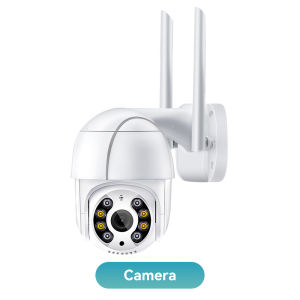 Hamrol 8MP Kamera WiFi H.265 Pelacakan Otomatis 5x Digital Zoom Ptz Ip Kamera Luar Ruang Nirkabel CCTV Kamera