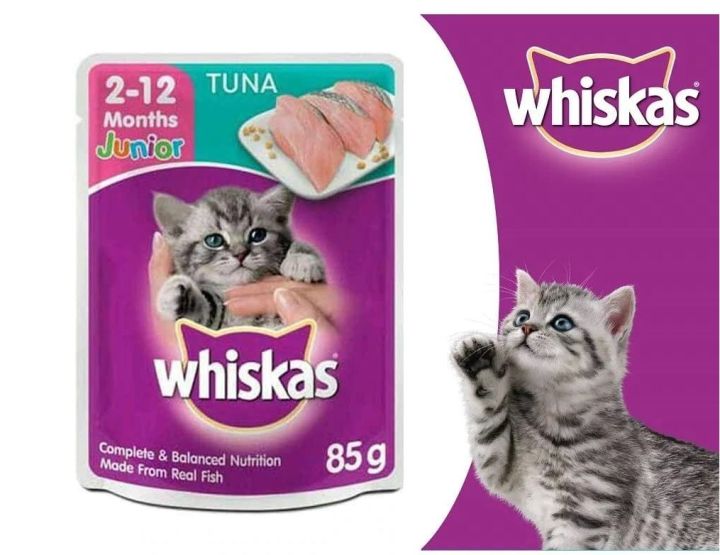 Whiskas junior clearance tuna