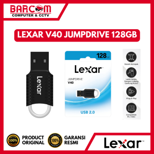 FLASHDISK LEXAR V40 128GB JUMPDRIVE V40 USB2.0 - ORIGINAL LEXAR