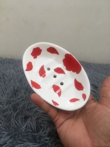 DĨA ĐỰNG XÀ PHÒNG - 14X9X2.8 CM - GỐM SỨ CƯỜNG PHÁT