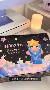 POPMART Nyota Growing up by your way Series Blind Cute Figures Nyota v2 pop mart blind figures gift