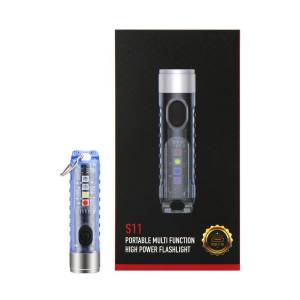 Alonefire S11 Small Powerful Mini Keychain LED Flashlight Portable Bright Torch SST20 LED IP65 Waterproof Camping Light