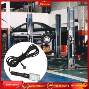 [Chinatera Malll] AC 220V Rechargeable Work Lights with Magnetic Base 12.5W Inspection Construction Light Portable Handheld Torch with Hook for Car Repair