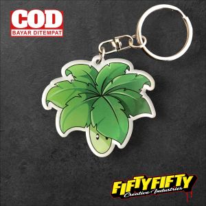 Gantungan Kunci Karakter UMBRELLA LEAF Plants Vs Zombies Keychain Bahan Akrilik