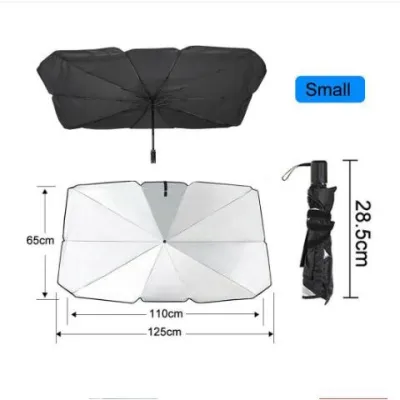 [✅SG Ready Stock] Car Sun Umbrella Sun Shields Dash Covers Automobile Interior Accessories Paraso Windshield UV Sunshade Umbrella