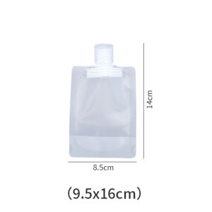 Túi Chiết Màu Mỹ Phẩm Du Lịch Đựng Dầu Gội Dầu Xả Sữa Tắm Tiện Lợi - Tái Sử Dụng 30/50/100 ml Trong Suốt
