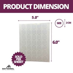 RMPH Candle Wick Stickers Heat Resistant Candle Making Double-Sided Stickers Sticky Dots  - Candle Making Soy Organics Paraffin Palm Art & Crafts Kit for Adults Beginner Kids Supplies Soy Wax Paraffin Wax Raw Material Philippines