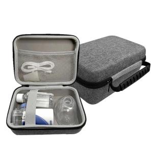 Handheld Mesh Nebulizer Machine Organizers With Interior Zippered Pocket Dustproof Carrying Box For Respiratory Therapy