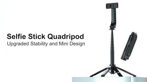 Remax Phone Tripod  Portable Bluetooth Wireless  Remote Selfie Stick for Outdoor Travel 100cm