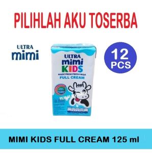 Susu Ultra Mimi Kids FULL CREAM 125 ml -  ( HARGA 12 PCS )