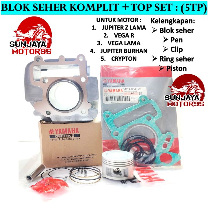 BLOK SEHER JUPITER Z 5TP ISI KOMPLIT JUPITER Z BURHAN - VEGA R NEW - JUPITERR Z LAMA   5TP