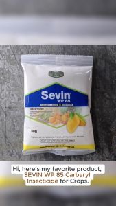 [Combo 5] Sevin WP 85 50g Carbaryl Insecticide Kills Crop Insects & Helps Control Ticks Pet Areas