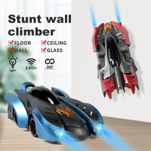 2.4G Anti Gravity Wall Climbing RC Mini Car Wireless Electric 360 Rotating Stunt Racing Car Antigravity Machine Auto Toy Cars with Remote Control Drift Race Toys Kids Gift