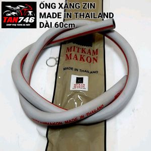 Ống xăng Zin Mitkamakon Thailand. Ống dẫn nhiên liệu sản phẩm chất lượng siêu bền siêu an toàn. Ống dài 60cm (6 tấc)
