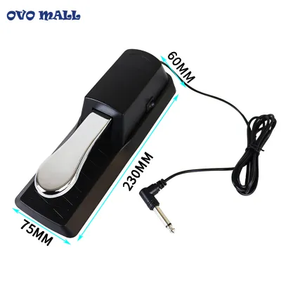 Universal Sustain Pedal for Keyboard Digital Piano Foot Damper Pedal