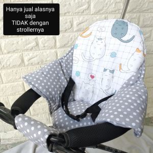 EXTRA FRONT Trike Pad T3 CVC / Trike Pad T3 Extra Front CVC alas kereta dorong bayi Akachan