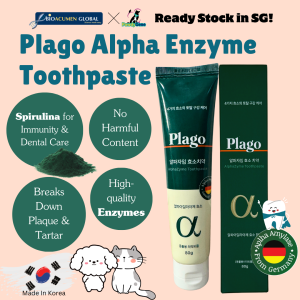 FITPET Plago Alpha Enzyme Dental Pet Toothpaste for Cats & Dogs from Korea [SG Authorized Distributor & Stock]