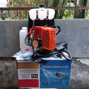 Brush Cutter / Mesin Pemotong / Potong Rumput Gendong 2 Tak EDON Tenaga Setara RYU RBC 2T | Mesin Babat