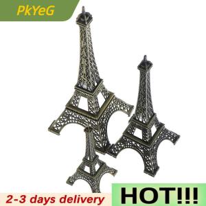 PkYeG Mini Paris Eiffel Tower Model Desk Figurine Statue Crafts Souvenir Alloy