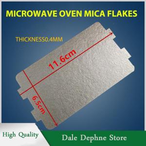 [Dale Dephne] 5PCS Microwave Oven Mica Plate Sheet 116x64 MM Replacement Part For Midea N05 20