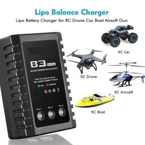 2S 3S Balance Lightweight Charging Unit Optimized For Lithium 7.4V 11.10V Enhances Performances