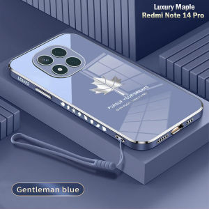 Case Redmi Note 14 Pro Softcase Mapel Plating Pelindung Back Cover