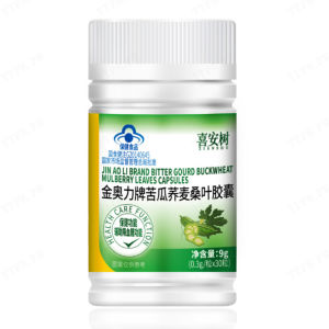 ttpr Bitter gourd buckwheat mulberry leaf capsule Auxiliary hypoglycemic