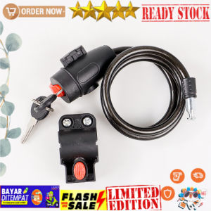 GrAtIs OnGkIr ~ Kunci Gembok Sepeda Anti Maling Lock - TY588YZ