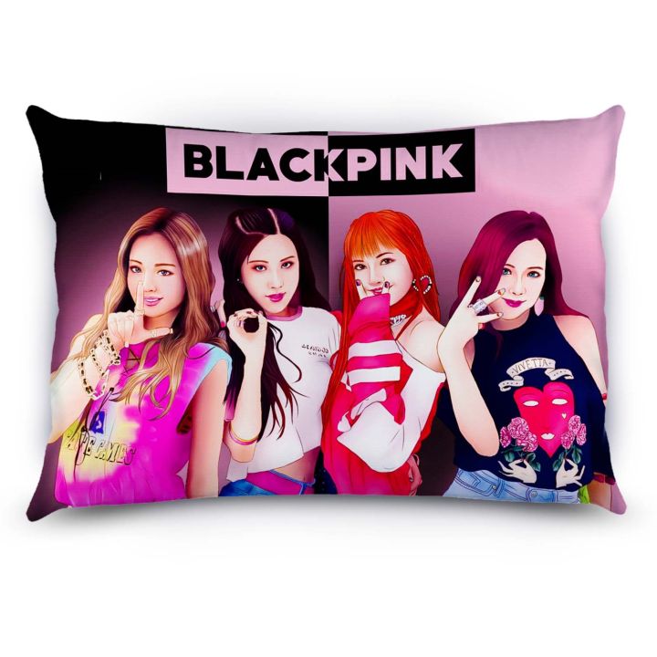 Black 2024 pink cushion