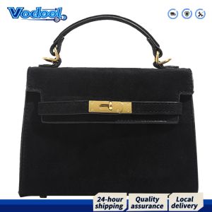 【Fast delivery】 Lightweight Women Crossbody Tote in Faux Suede Material for Daily Travel and Shopping