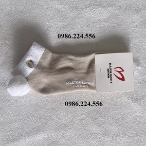 Tất chơi golf nữ cổ ngắn MBE thể thao mềm mại thoải mái kháng khuẩn chống mùi cao cấp TG014