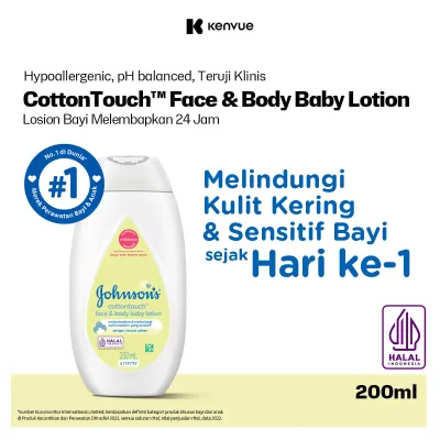 JOHNSONS Cottontouch Baby Lotion 200ml
