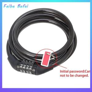 [Feibe Befei] Đi xe đạp an ninh 4 chữ số kết hợp mật khẩu Xe Đạp Xe Đạp Cáp chuỗi khóa