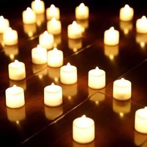 10Pcs LED Candle Light Romantic Wax Wedding Candlelight Night Wedding Birthday Flameless Candle