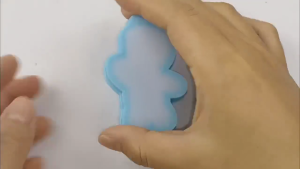 Silicone Cartoon Molds Light Shadow Doll-Charm Mold Epoxy Resin Casting Mold Keychain Pendant Molds Tool