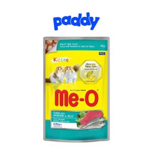Pate Cho Mèo Con & Mèo Lớn Me-O Wet 80g
