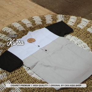 Kurta UBAID / Kemeja pria dewasa terbaru 2025 / Koko kurta dewasa 100% cigaret / CIKA KIDS STORE
