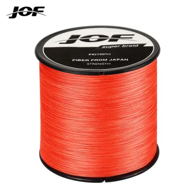 JOF 2021New Dây Câu Cá Bện 8-80LB 4 Sợi 300M Dây Bện Nhiều Lớp PE Dây Nổi Mượt Mà Hơn