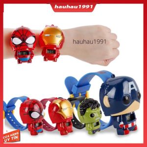 Đồng Hồ Iron Man Spider-Man Biến Hình dễ thương dễ thươngĐồng Hồ Công Chúa Helo kitty Dành Cho Bé Gái Chống Nước