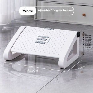 Adjustable Triangular Footstool Roller Massager for Fatigue Relief Office/Learning Essential