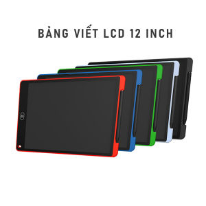 Máy Tính Bảng Viết LCD 12 Inch Bảng Vẽ Kỹ Thuật Số Điện Tử Bảng Viết Xóa Được Màn Hình Màu Xóa Một Cú Nhấp Chuột Kèm Nút Khóa Quà Tặng Cho Trẻ Em Người Lớn Tại Nhà Văn Phòng Trường Học