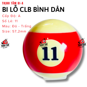 [THỊNH TÂM] Bóng Lẻ Bida Lỗ - Bóng Bi-A Pool Bình Dân [Bóng Bida Lỗ Số ]