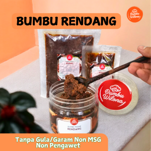 BUMBU RENDANG MURNI FRESH HOMEMADE NON MSG/PERASA/PENGAWET