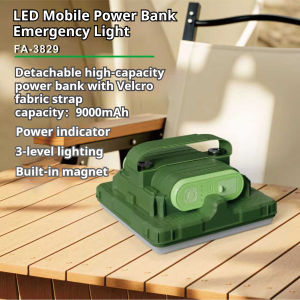 ⭐9000mAh ⭐ Large Capacity Portable Camping Light With Long Endurance And Three Levels Of Lighting