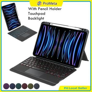 Wireless Bluetooth Magnetic keyboard for iPad 10 11th A16 Mini 6 7 Air 11 M3 2025 Air 4 5 6 M2 M3 Pro 11 12.9 2018-2022 Touchpad Split Backlit