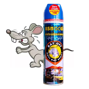 Rat Off Spray 200ml - Anti Rat Spray SAFE EFFECTIVE  Rat all ran away！Effective Anti-Rat Spray Repel Rat for Home and Car