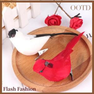 [Falsh F] Ditur 1Pcs birds artificial feather foam doves wedding decoration venue ornament