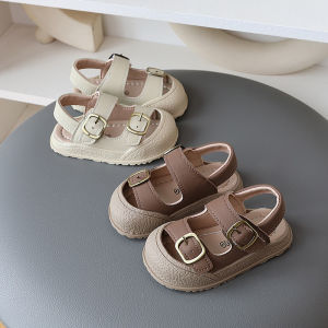 Sandal thể thao phong cách Hàn Quốc cho trẻ em Giày mùa hè cho trẻ mới biết đi Đế mềm chống trượt Dép đi biển cho học sinh cho trẻ em trai cô gái H053032026