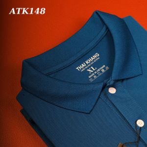 Áo thun polo nam THÁI KHANG vải CVC cá sấu chống nhăn ATK14